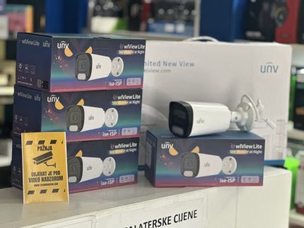 Kompletno profesionalno podešen UNV UniView set - 4 kamere - uradi sam - SMART