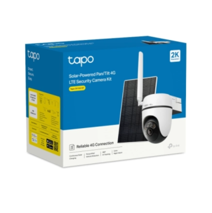 Tapo C615G KIT Solar-Powered Pan/Tilt 4G LTE Camera