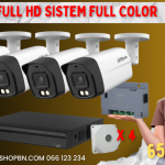 Kompletan Dahua video nadzor SET 4 kamere slika u boji