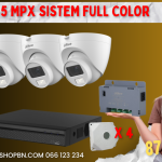 Kompletan Dahua video nadzor SET 5 MPX 4 kamere slika u boji