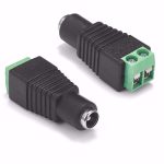 DC konektor sa stezaljkom, ženski