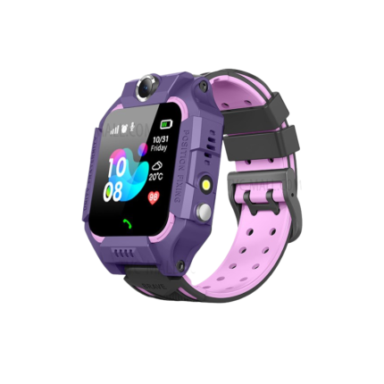 Djeciji pametni sat Q19 2G LBS lokacija Ljubičasti