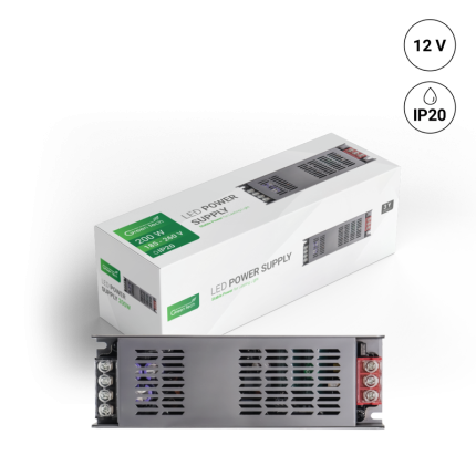 LED napajanje Green Tech 200W, 12V, IP20