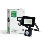 LED reflektor sa senzorom Green Tech 900 lm, 10W, 6500K, IP65, crni