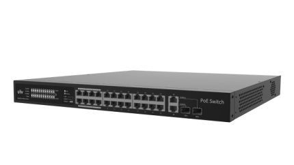 UniView 24 portni POE switch NSW2020-24T2GC-POE-IN