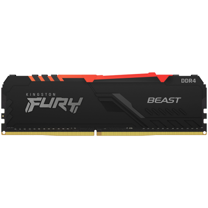 Kingston 16GB 3200MT/s DDR4 CL16 DIMM FURY Beast RGB