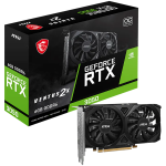 MSI GeForce RTX 3050 Ventus 2X E 6G OC Gaming Graphics Card 6GB GDDR6