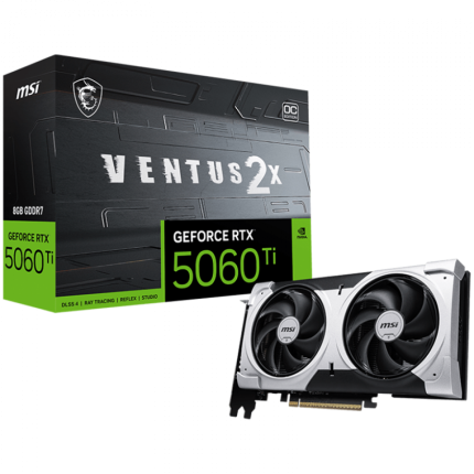 MSI NVIDIA GeForce RTX 5060 Ti 8G Ventus 2X OC Plus GDDR7 128bit Grafička