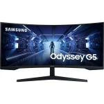 34" SAMSUNG Odyssey G5 Curved 165Hz  Display LC34G55TWWPXEN