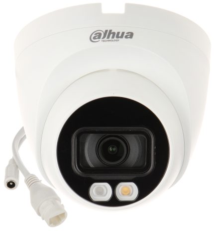 Dahua IPC-HDW2449TM-S-IL-0280B – 4MP mrežna dual light kamera u eyeball kućištu sa Full-color tehnologijom.