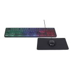Tastatura + miš + podloga GEMBIRD RGB, KBS-UML-01, multimedia USB, USA layout - Slika 3