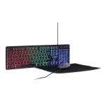 Tastatura + miš + podloga GEMBIRD RGB, KBS-UML-01, multimedia USB, USA layout - Slika 4