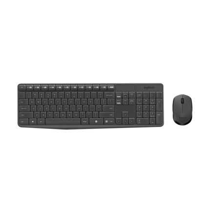 Tastatura + miš bežično Logitech MK235, crno, US layout, 920-007931