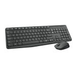 Tastatura + miš bežično Logitech MK235, crno, US layout, 920-007931 - Slika 3