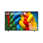 LG TV LED 55″ 55NANO80A3B 4K Nano Cell , webOS Smart TV, Magic remote,