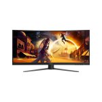 MONITOR AOC Gaming CU34G4 Curved 34″ Fast VA, 3440×1440, 180Hz, 0.5ms MPRT (1ms GtG), 300 cd/m2, 2500:1, 1500R, Adaptive Sync, FreeSync Premium, HDR10 - Slika 3