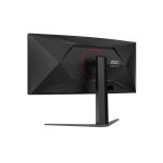MONITOR AOC Gaming CU34G4 Curved 34″ Fast VA, 3440×1440, 180Hz, 0.5ms MPRT (1ms GtG), 300 cd/m2, 2500:1, 1500R, Adaptive Sync, FreeSync Premium, HDR10 - Slika 5