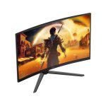 Monitor AOC Gaming C32G42ZE 31.5″ Curved 1500R, VA, FHD 1920×1080, 260Hz OC, 4ms GtG / 0.3ms MPRT, 300cd/m2, 3500:1, HDR10, Adaptive Sync, 1xHDMI 2.0, - Slika 3